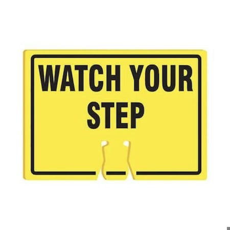 Accuform Traffic Cone Top Warning Sign FBC724